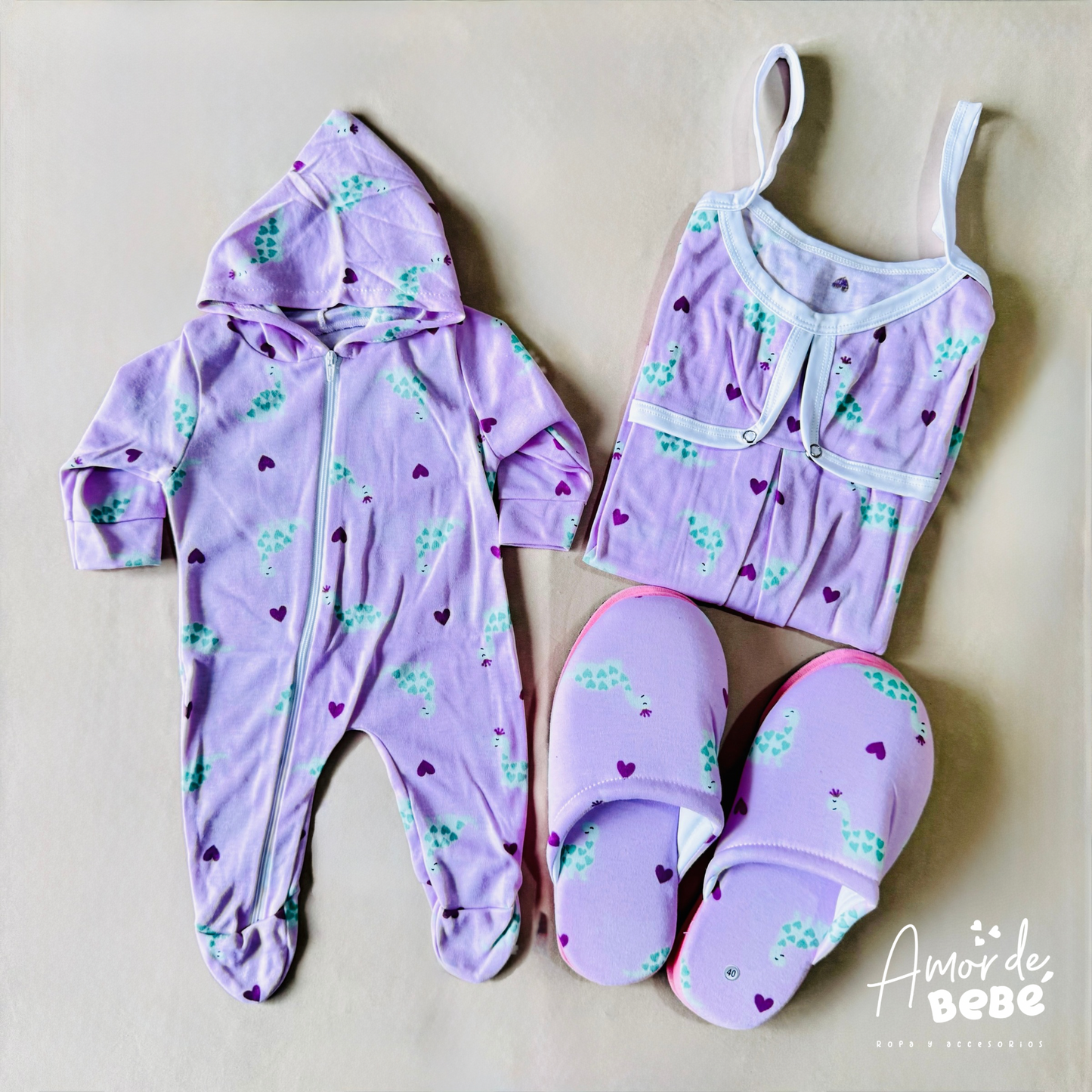 Pijama mamá e hijo
