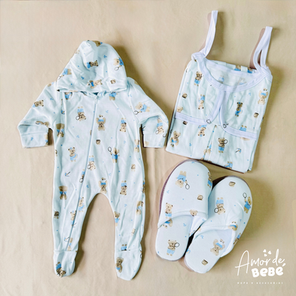 Pijama mamá e hijo
