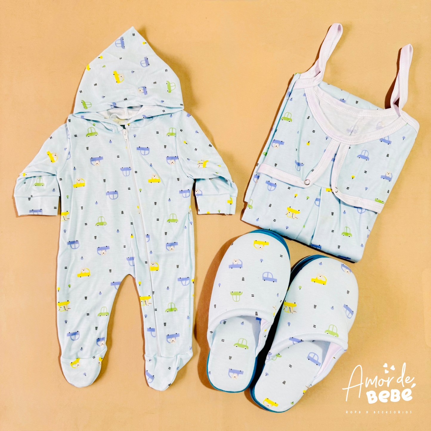 Pijama mamá e hijo