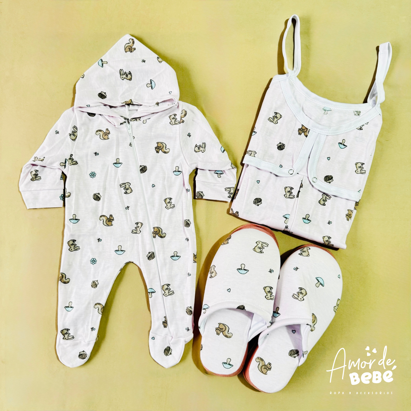 Pijama mamá e hijo