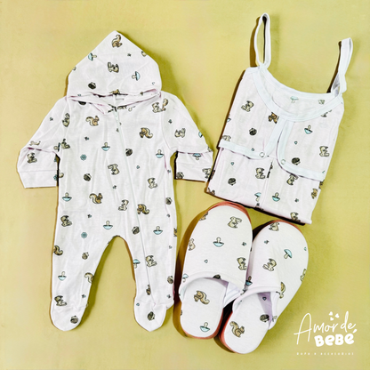 Pijama mamá e hijo