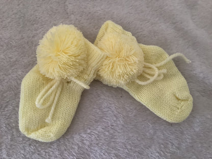 Par medias pompom