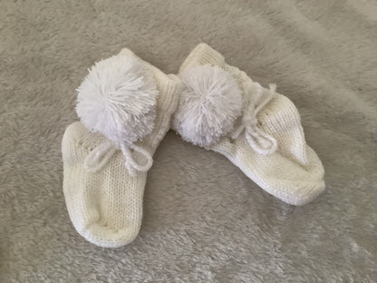 Par medias pompom