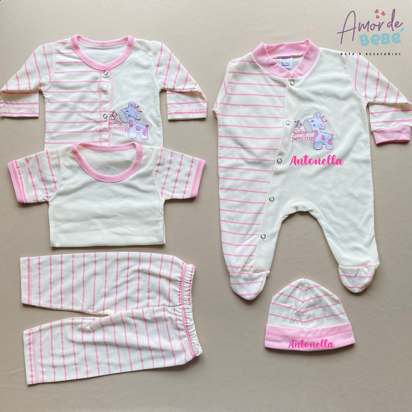 Ajuar Jirafa Personalizado