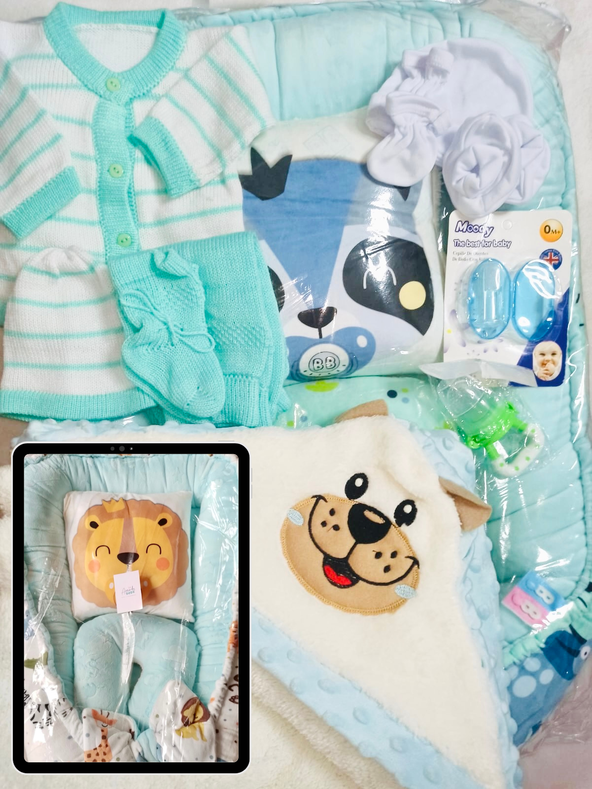 Combo Nido Niño Verde