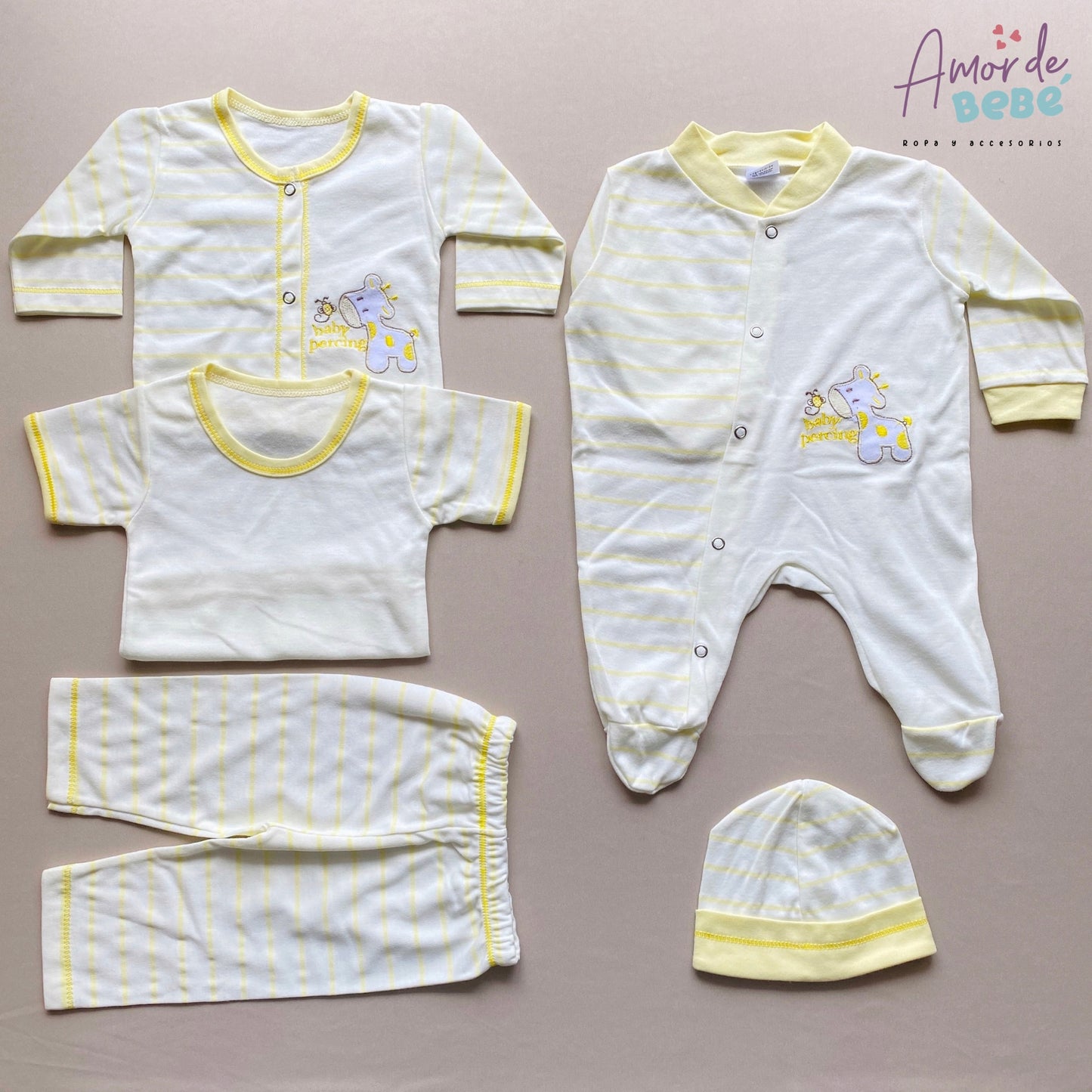 Giraffe trousseau for baby