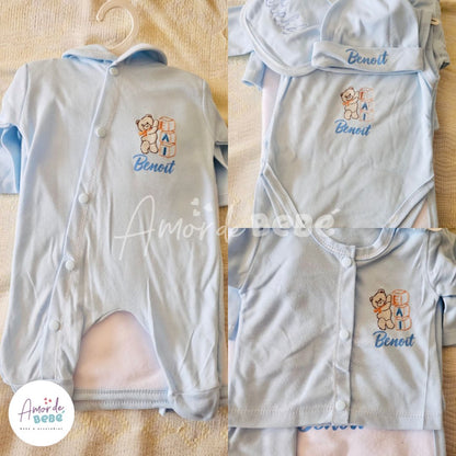 Ajuar 9 Piezas Personalizado