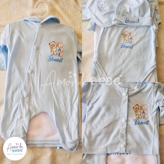 Ajuar 9 Piezas Personalizado