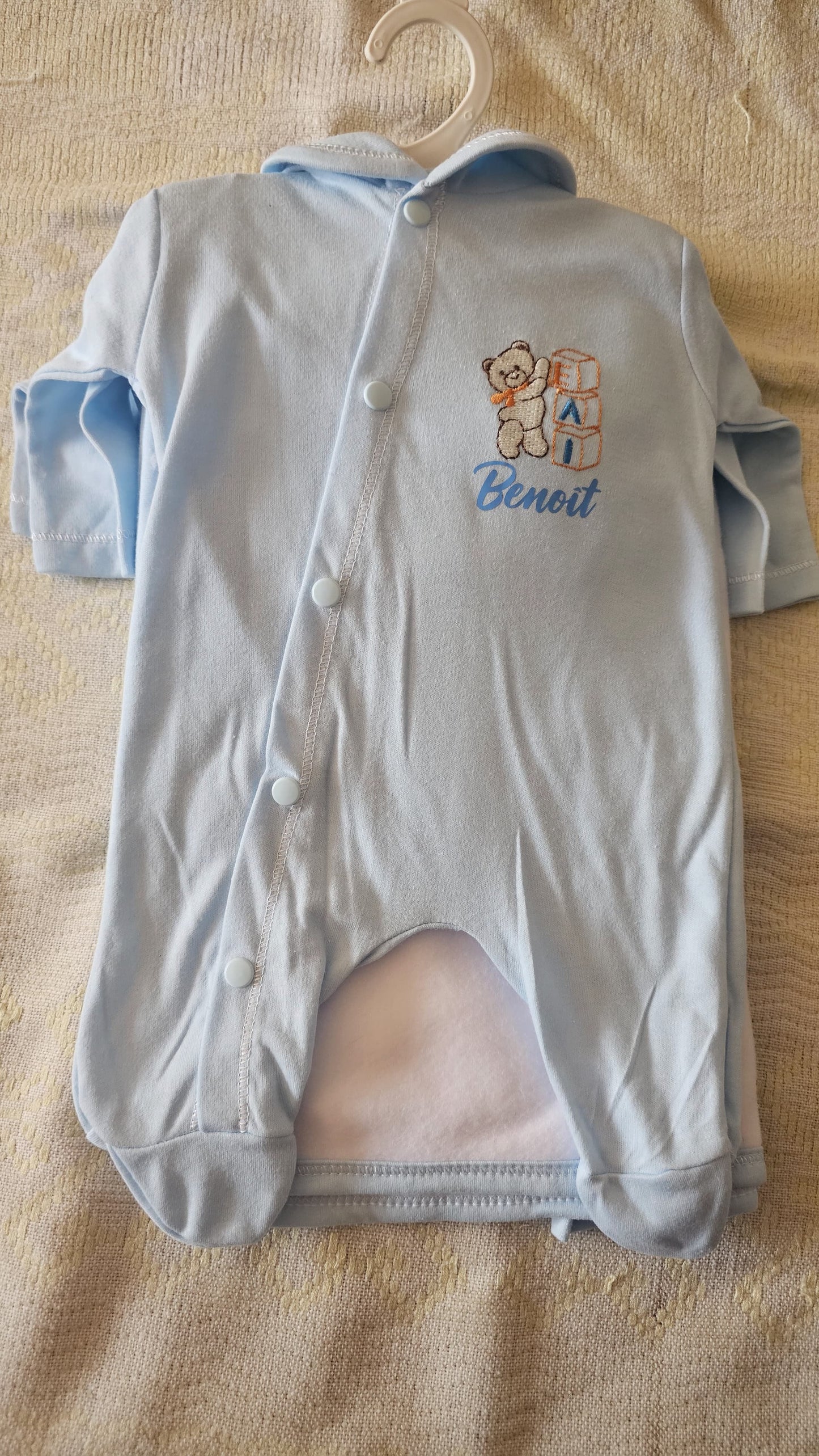Personalizado ajuar de 9 piezas