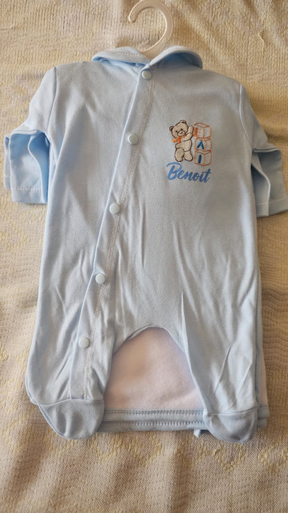 Personalizado ajuar de 9 piezas