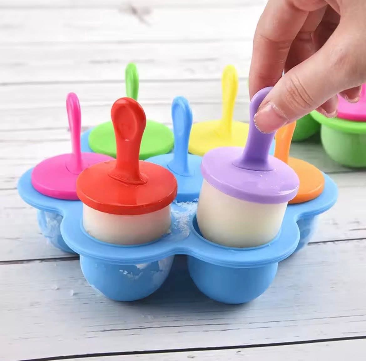 Molde para hacer 7 helados