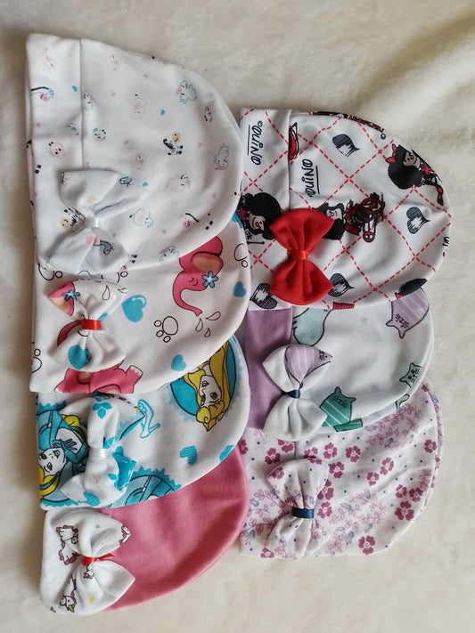 Set x7 Gorros niña