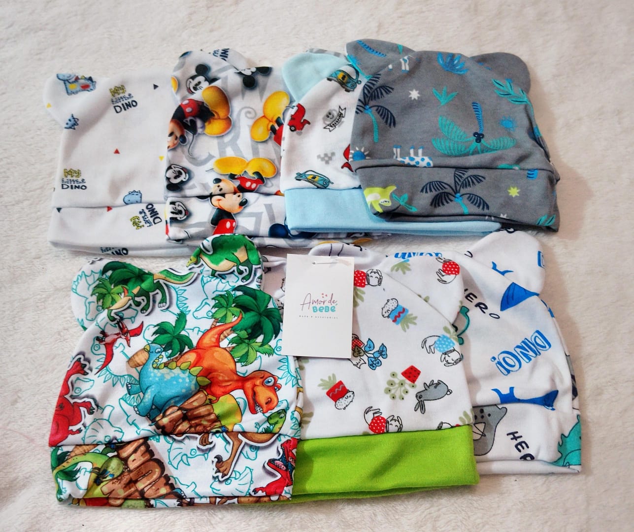 Set x 7 gorros niño