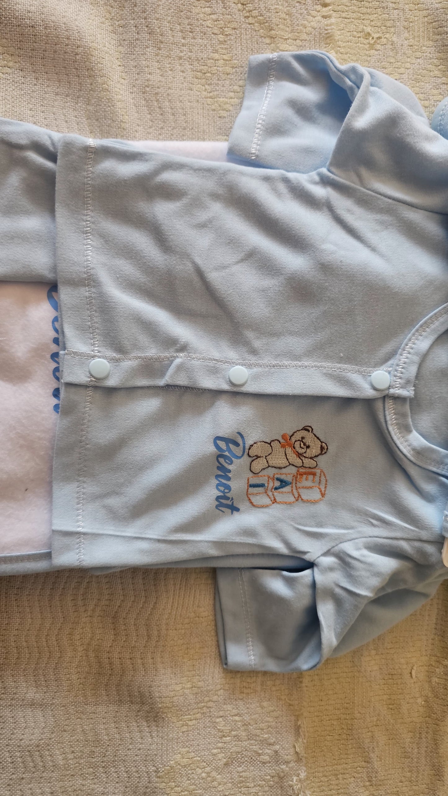 Personalizado ajuar de 9 piezas