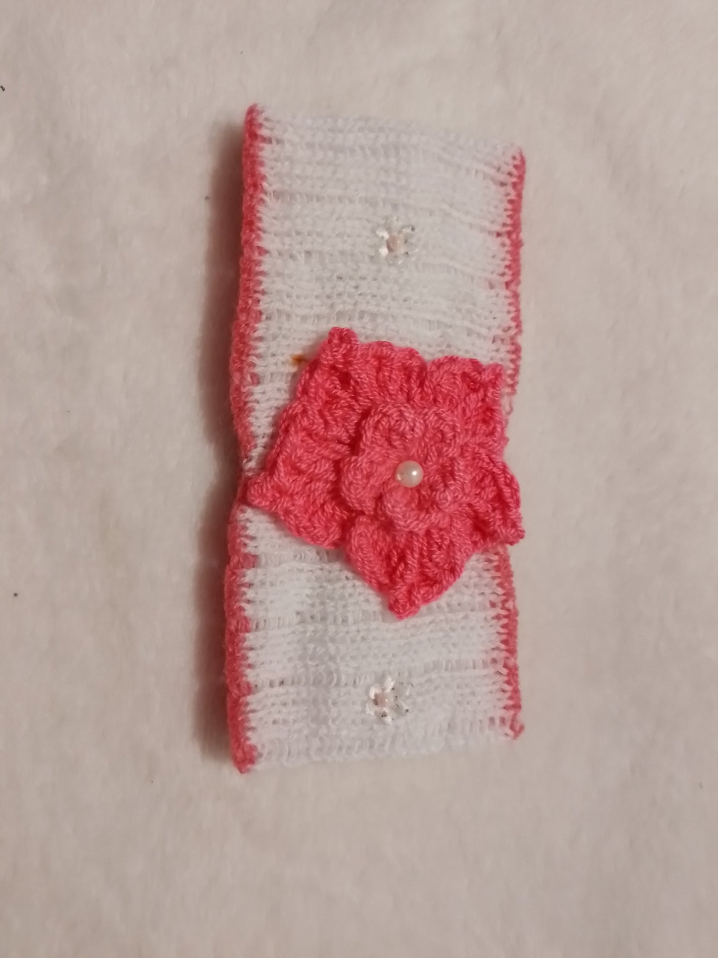 Balaca flor crochet