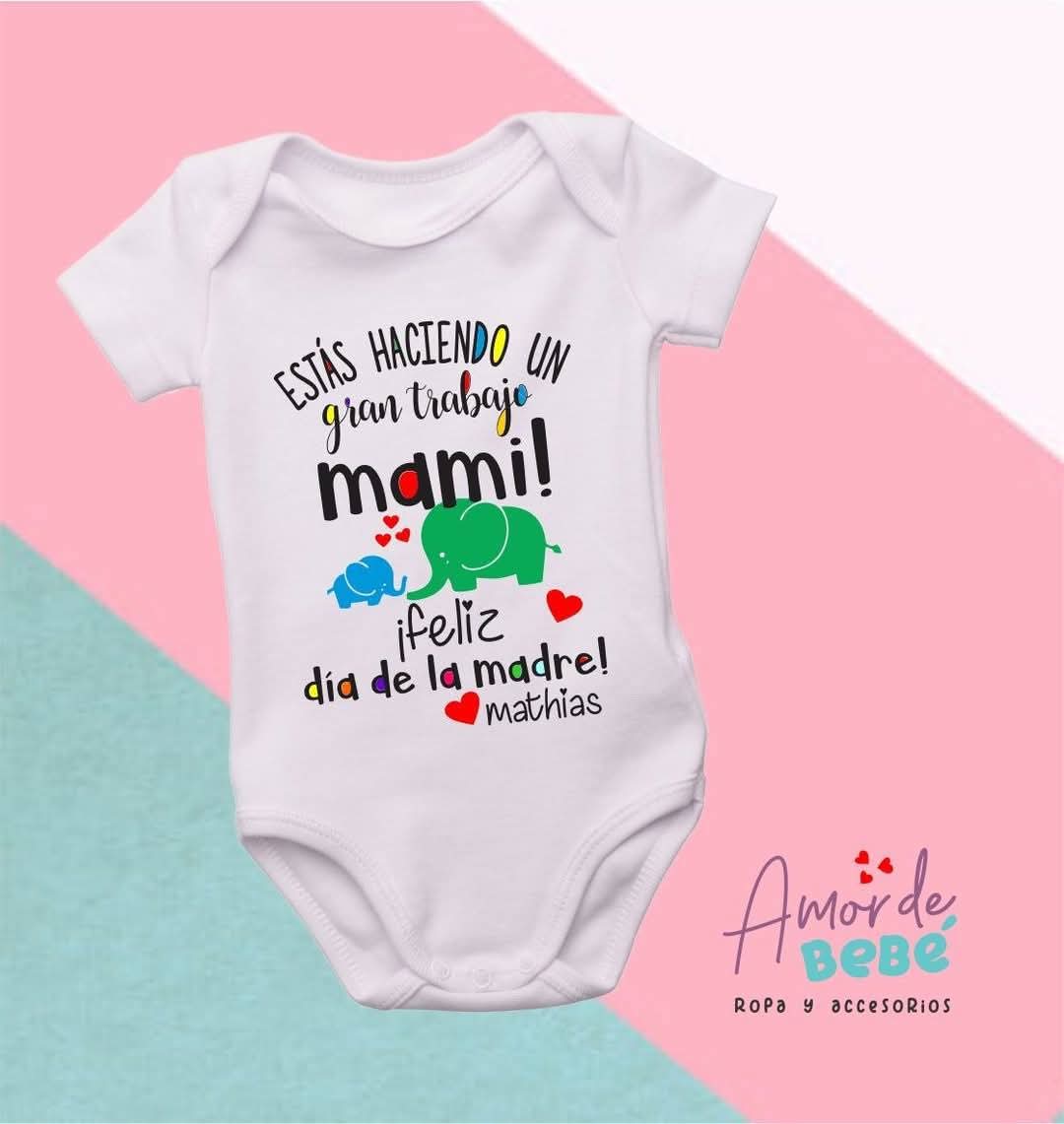 Mameluco mamá