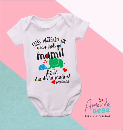 Mameluco mamá