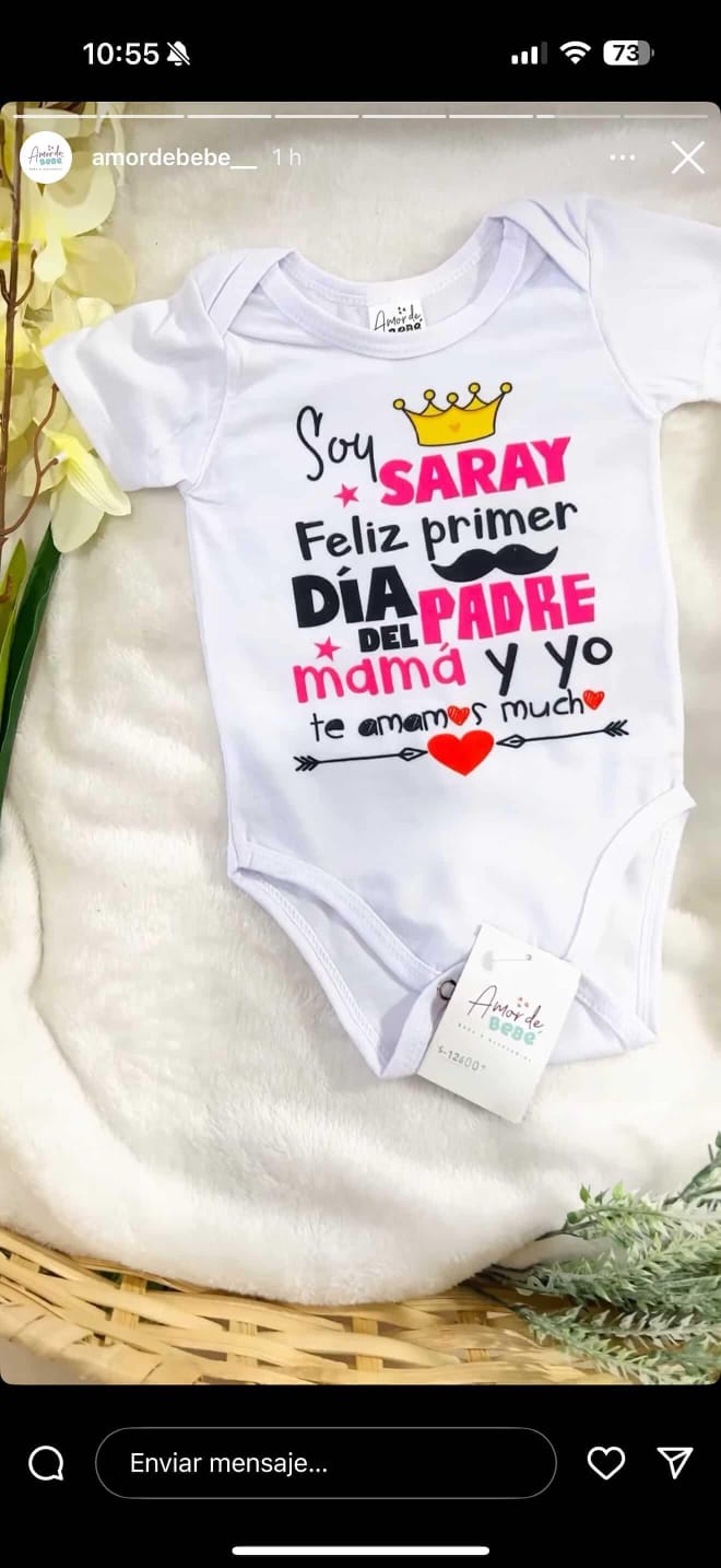 Mameluco Día del Padre