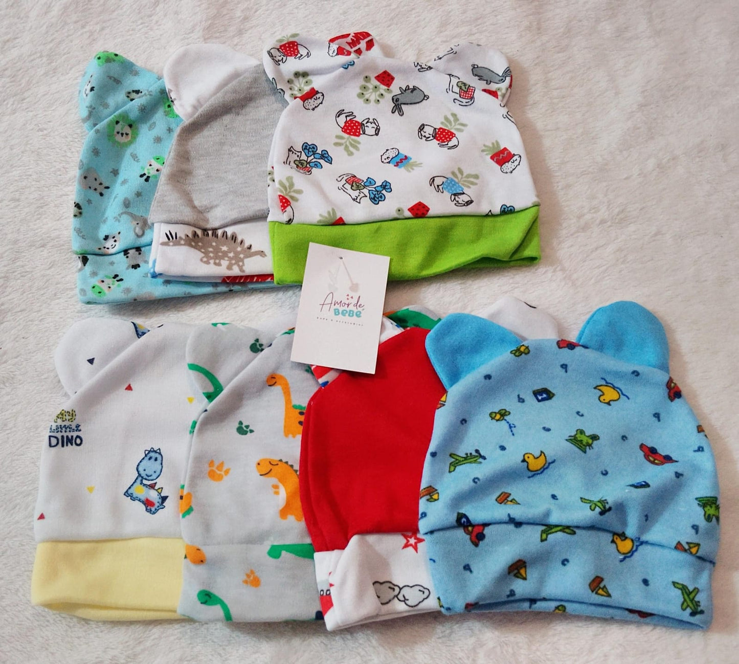 Set x 7 gorros niño