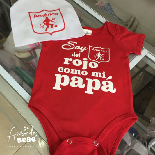 Mameluco con gorro americano