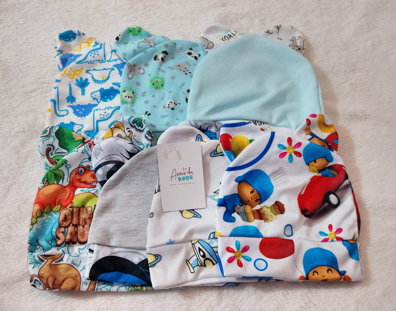 Set x 7 gorros niño