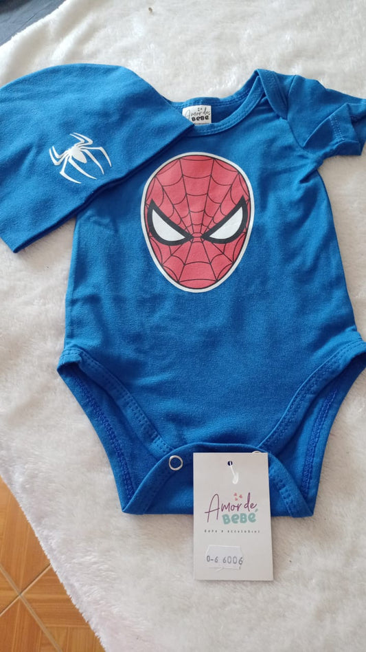 Mameluco spiderman