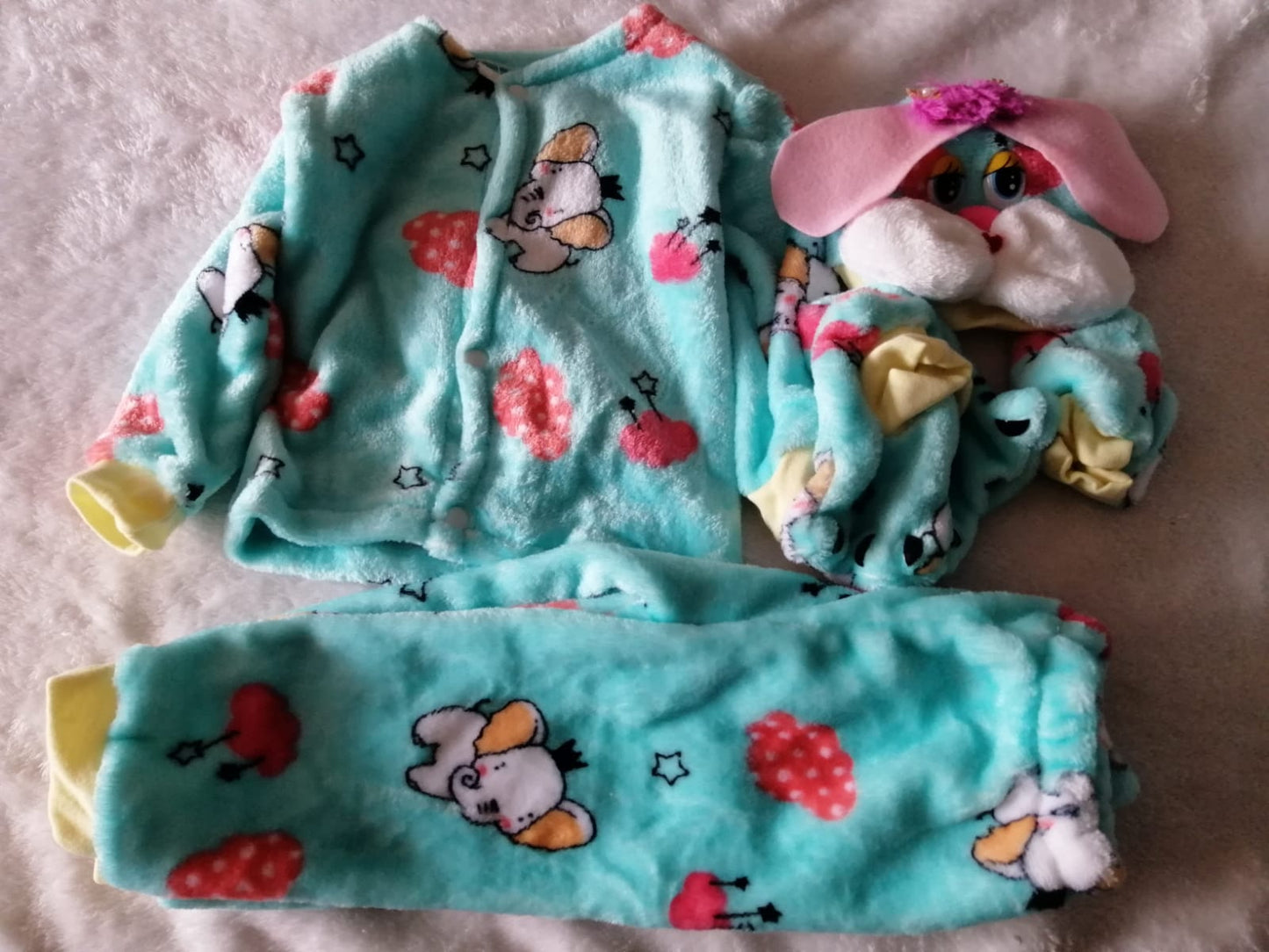 Conjunto garra niña termico garrita