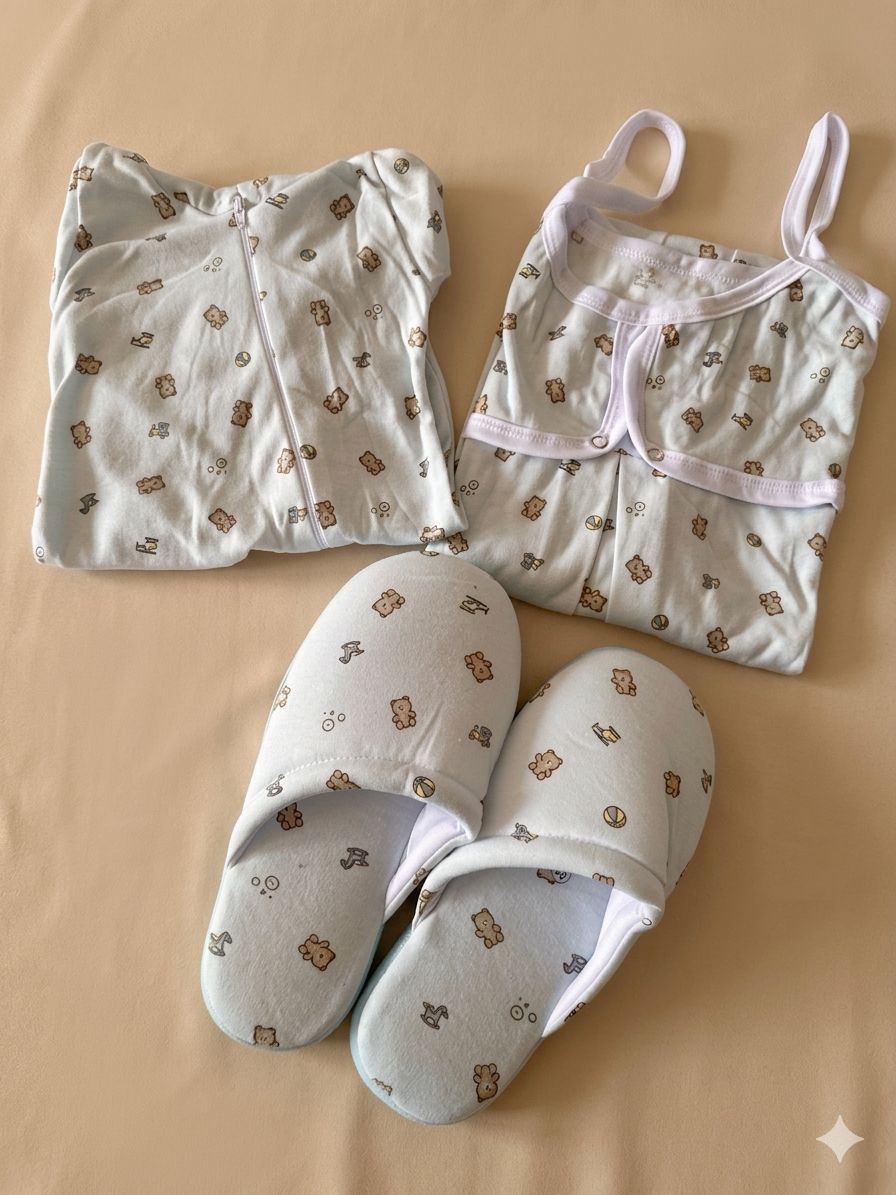 Pijama mamá e hijo