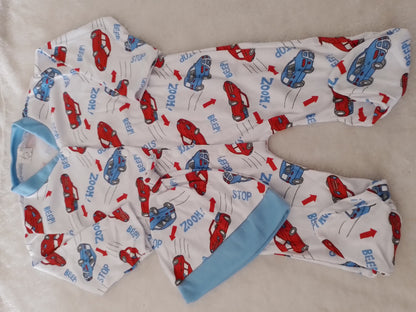 Pijama enteriza con gorro niño