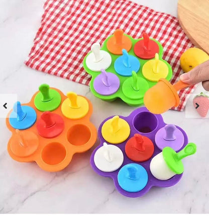 Molde para hacer 7 helados